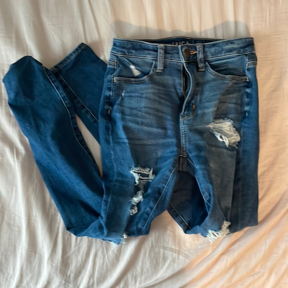 American Eagle Ripped Jeans